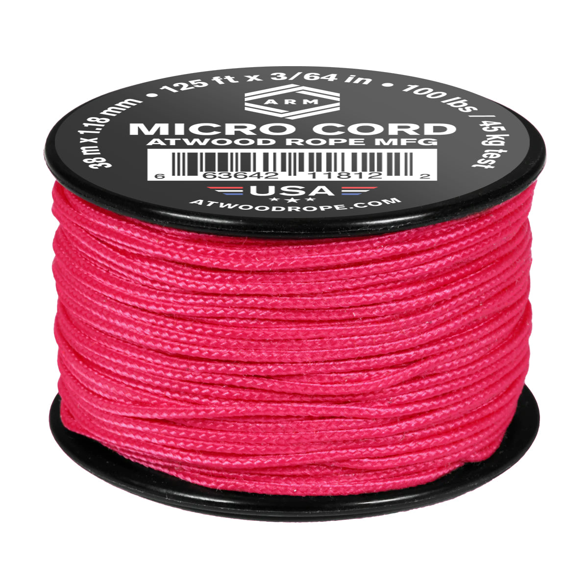 1.18mm Micro Cord - Fuchsia