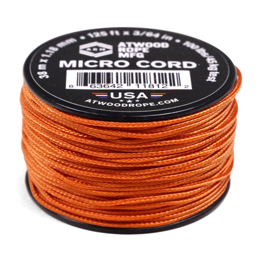 1.18mm Micro Cord - Burnt Orange