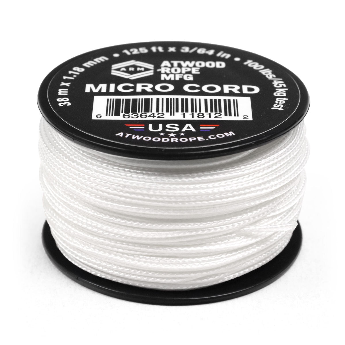 1.18mm Micro Cord - White