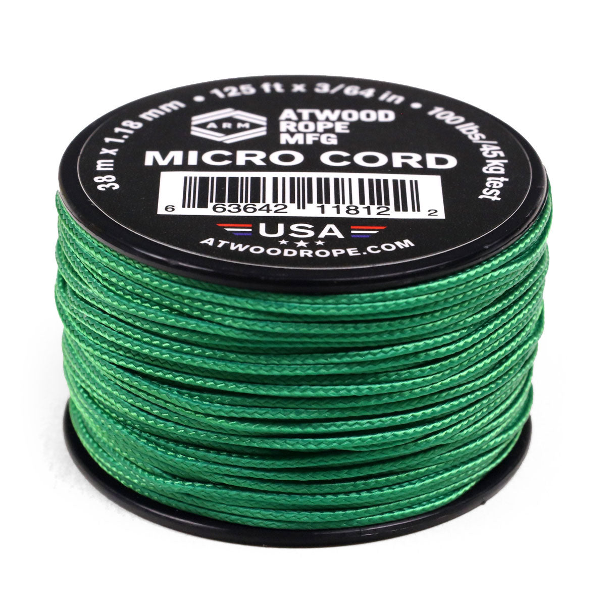 1.18mm Micro Cord - Green